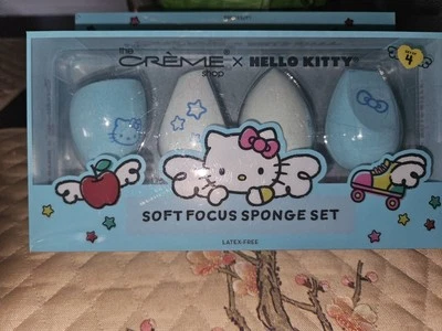 КРЕМ МАГАЗИН X HELLO KITTY МЯГКИЙ ФОКУС ГУБКА НАБОР ИЗ 4 НОВЫЙ - Изображение 1 из 3