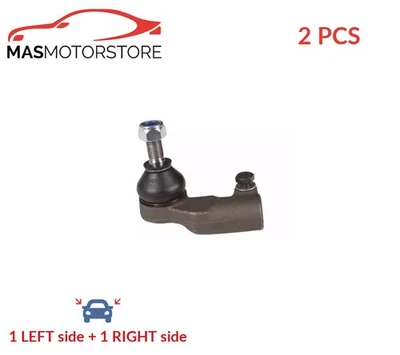 TRACK ROD END RACK END PAIR FRONT OUTER MOOG LA-ES-0650 2PCS I NEW - Image 1 of 4