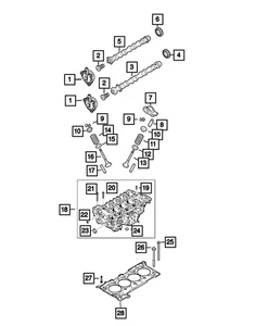 Genuine Mopar Intake Camshaft Kit 68467437AB - Picture 1 of 1