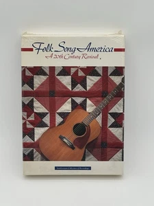 Smithsonian Recordings Folk Song America 20th Century Revival 4 Cassette Tapes - Picture 1 of 8