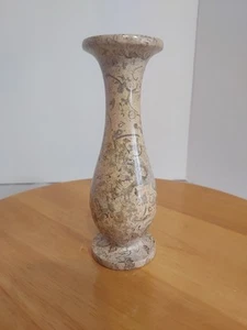Fossil Stein Marmor Vase - Bild 1 von 6