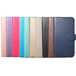 For Samsung S25 S24 S23 S22 S21 S20 Shockproof Flip Wallet Case Phone Case Cover - Picture 1 of 22