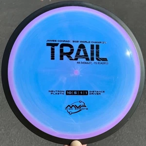 Axiom MVP Neutron Trail - RARE Transitional Color Swirl Conrad Line Disc Golf - Picture 1 of 17