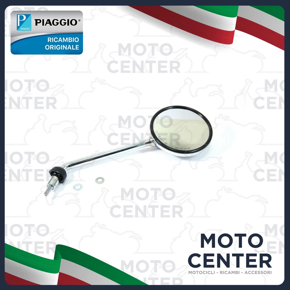 Espejo Cromado Derecha. Piaggio Liberty 50 125 150 IGET 4T 3V IE ('15-'24) - Imagen 1 de 1
