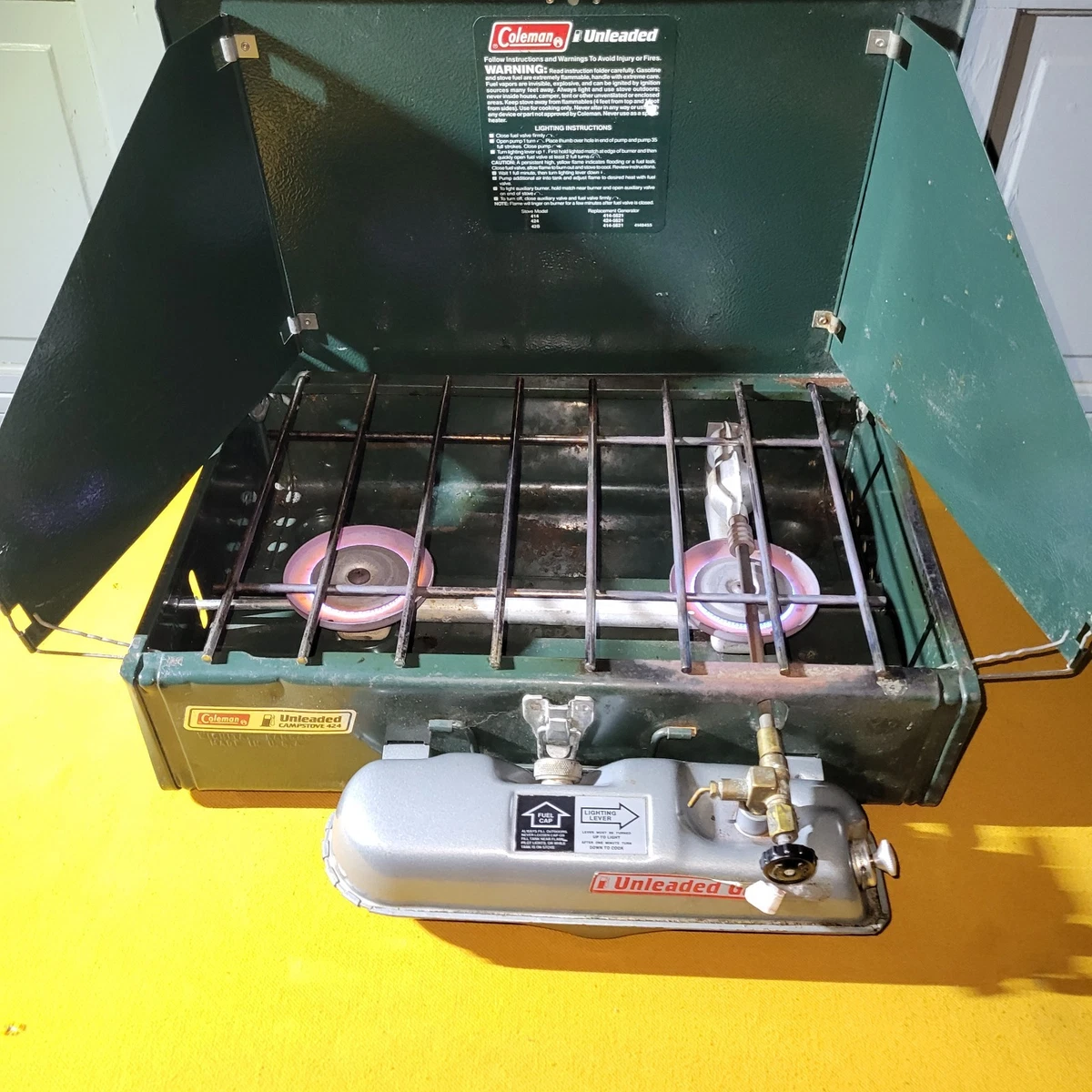 Coleman Dual Fuel Stove 424 for sale | eBay