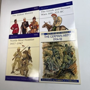 Osprey MEN AT ARMS Series 4 Book Lot 67 69 72 80 German Army North-West Frontier - Picture 1 of 9