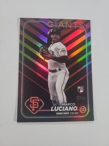 Marco Luciano Holiday Foil Rookie RC 2024 Topps Update Series Card #US217 Giants - Picture 1 of 2