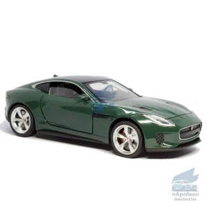 Jaguar F-type Coupe 1:32 Model Car Diecast Toy Vehicle Collection Gift Kid Green - Picture 1 of 12