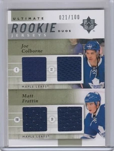 Camiseta deportiva 2011-12 Ultimate Collection Joe Colborne/Matt Frattin Rookie Duos 021/100 - Imagen 1 de 1
