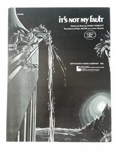 Partituras STEEL WATER It's Not My Fault - Imagen 1 de 3