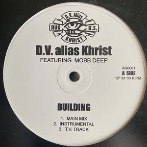 D.V. ALIAS KHRIST + MOBB DEEP - BUILDING / MOVE (12") 1997!! RARE!!! HAVOC!!! - Picture 1 of 2