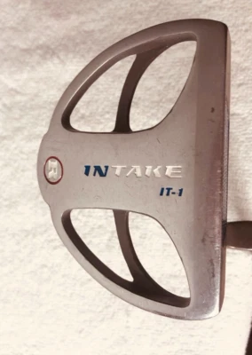 RAM Intake IT-1 Mallet Putter RH 35 in Smooth Steel Shaft Face Insert - Image 1 of 4