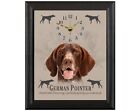 German Pointer gift christmas present xmas clock wall or standing