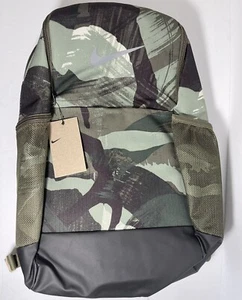Nike Brasilia 9.5 AOP Rucksack Unisex Sport Reisetasche Medium Olive DQ5237-222 - Bild 1 von 2