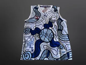 North Melbourne Kangaroos Indigenous 2024 AFL Guernsey Medium - Picture 1 of 2