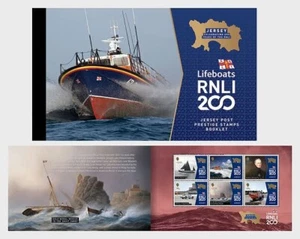 Jersey 2024 Celebrating 200 Years RNLI 1824 Boats ship Nautical map BOOKLET PTGE - Picture 1 of 1