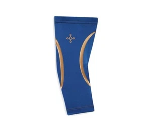 tommie copper sport compression elbow sleeve blue size large/x large - Picture 1 of 5