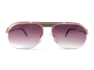 MINT VINTAGE ESSILOR HALF FRAME ROSE  LENSES 1970'S SUNGLASSES - Picture 1 of 12