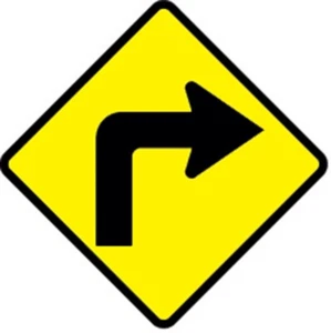 12" Right Arrow Hi-Intensity Aluminum snowmobile, ATV TRAIL SIGN 20YR WRTY - Bild 1 von 2