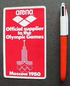 Autocollant / Sticker - ARENA Jeux Olympiques de Moscou 1980 - Picture 1 of 2