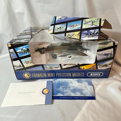 Franklin Mint MiG 29 Fulcrum Plane 1:48 In Box Precision Model Armour Collection - Image 1 of 4