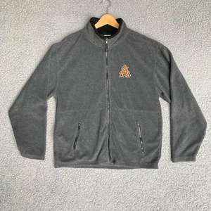 Arizona Sun Devils Jacket Unisex Men Women L Gray Full Zip Fleece Chest 49 - Picture 1 of 16