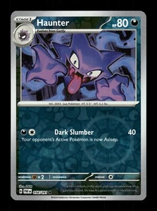 Pokemon Paldean Fates Haunter 056/091 Reverse Holo - Picture 1 of 3