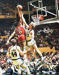 Julius Dr. J Erving Signed Autographed 16x20 Photo JSA Authenticated #3 76'ers - Picture 1 of 2