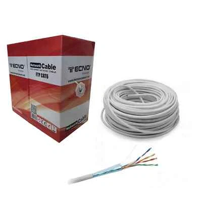 MATASSA CAVO LAN 305 MT CAT 6 FTP Schermato Videosorveglianza Impianti di Rete - Immagine 1 di 4
