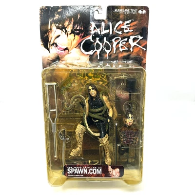 Figura de acción McFarlane Toys Alice Cooper Stage 2000 serie Spawn sellada NUEVO Foto 1 de 4