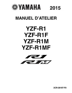 MANUAL REVISIÓN TALLER REPARACIÓN PDF YAMAHA YZF-R1 2015 - Imagen 1 de 1