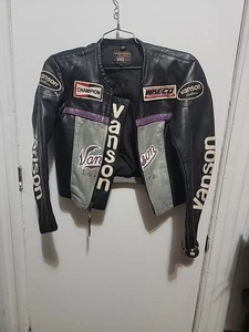 Vanson Lederjacke One Star Rider’s Leather Größe 38 Herren S 1 Of A Kind - Bild 1 von 17