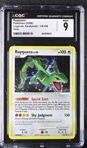 CGC 9 Rayquaza 14/146 Holo Legends Awakened Pokemon Card 2008 - Picture 1 of 2