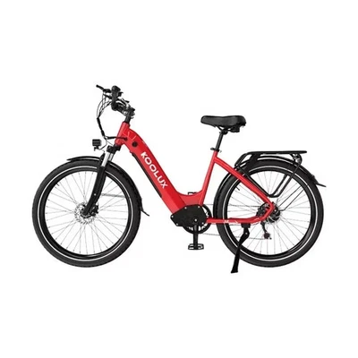 KOOLUX Damen Elektrofahrrad 26 Zoll E-City bike 500(W) 720WH 45(km/h) E-Mountainbike