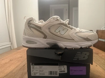 New Balance 530 Retro Beigetan-White Running Shoes Men's MR530GB Size 10.5 - Image 1 of 4