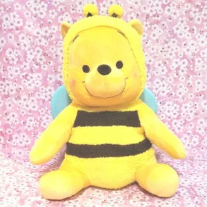 RARE Disney Winnie the Pooh Giga BIG Plush doll Honeybee ver. Exclusive JP 17" - Picture 1 of 12