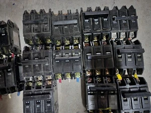 NHP safe-t circuit breaker Mitsubishi MCB 10 16 20 25 32 40 50 63 80 amp - Picture 1 of 3
