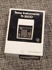 Vintage Texas Instruments Electronic Calculator Ti-3500 Boxed Great Condition