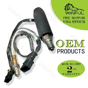 2PCS Oxygen O2 Sensors w/ Socket For BMW N20 N26 Engine F22 F30 F32 F10 Up&Downs - Picture 1 of 12