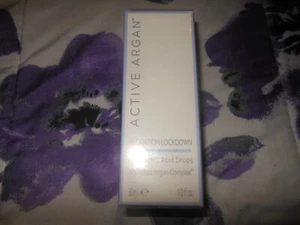ACTIVE ARGAN HYDRATION LOCKDOWN HYALURONSÄURE TROPFEN 1 OZ VERSIEGELT VEGAN - Bild 1 von 4