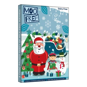 💚 2 x Moo Free White Chocolate Alternative Advent Calendar 70g - Picture 1 of 1
