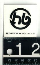HOFFMAN BIKES BMX STICKER Hoffman Bikes 2 in Square Black Bicycle Decal