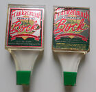 Vintage Frankenmuth German-Style Bock acrylic Beer Tap Handle Lot of (2)