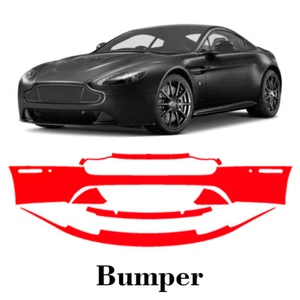 bumper PreCut PPF Paint Protection Film For Aston Martin V12 Vantage S 2015-2017 - Picture 1 of 8