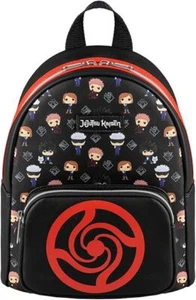 Loungefly: Jujutsu Kaisen All Over Print Mini Backpack – Stylish, Compact Design - Picture 1 of 2