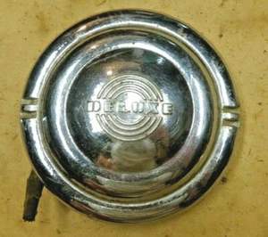 1942 1946 Ford DeLuxe Steering Wheel HORN BUTTON Original 1947 1948  - Picture 1 of 10