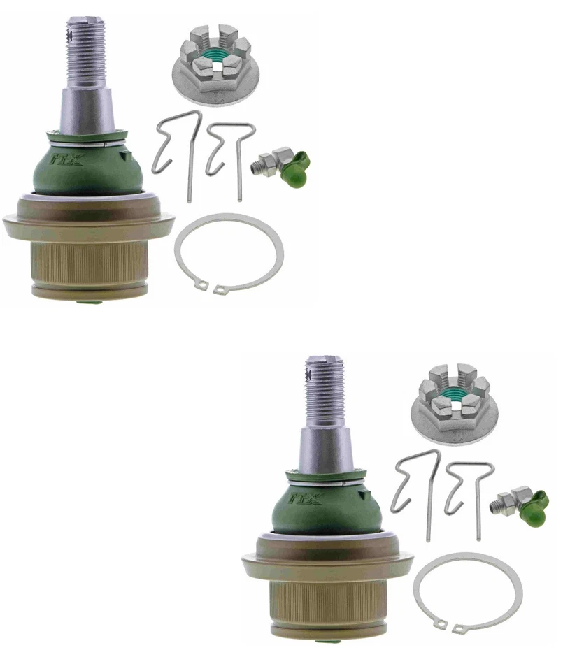 ¡SOLO PARA BRAZOS DE HIERRO FUNDIDO! 2 rótulas inferiores delanteras izquierda+derecha MEVOTECH para Chevy Foto 1 de 4