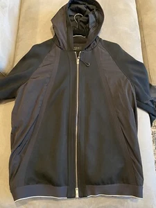 Rag & Bone Black Jacket With Hood Size XXL - Picture 1 of 9
