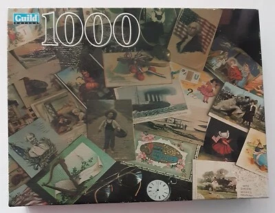 NEW Guild 1000 Piece Memorabilia Jigsaw Puzzle Sealed In Box- Parker Brothers - Image 1 of 4
