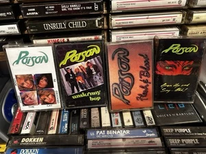 Poison Cassette Lot - Picture 1 of 1